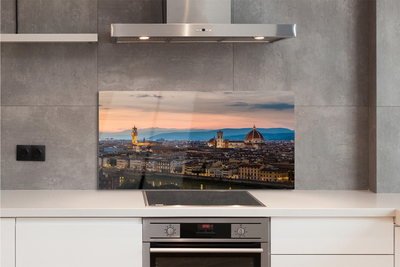 Crédences de cuisine en verre Montagnes cathédrale italie panorama