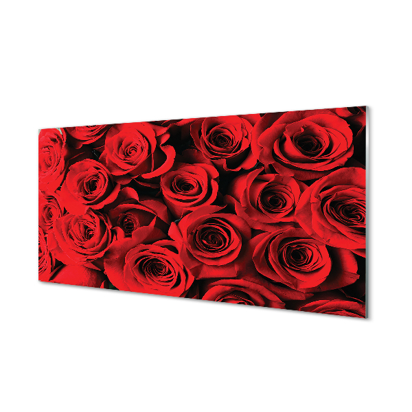 Crédences de cuisine en verre Des roses