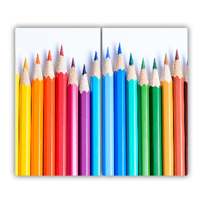 Protège Plaque en verre Crayons