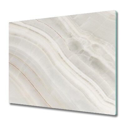 Protège Plaque en verre Texture marbre