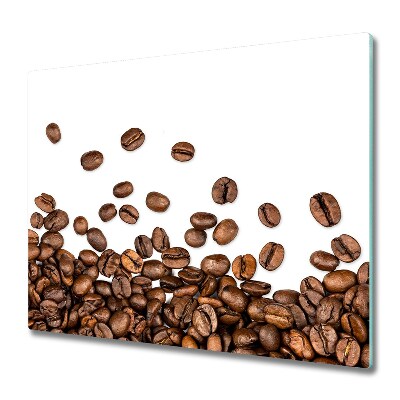 Protège Plaque en verre Café en grains