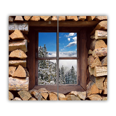 Protège Plaque en verre Fenêtre d'hiver