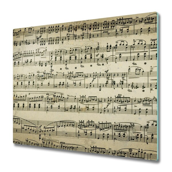 Protège Plaque en verre Musique