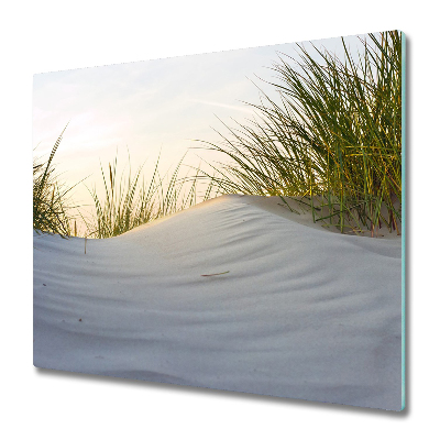 Protège Plaque en verre Dunes côtières