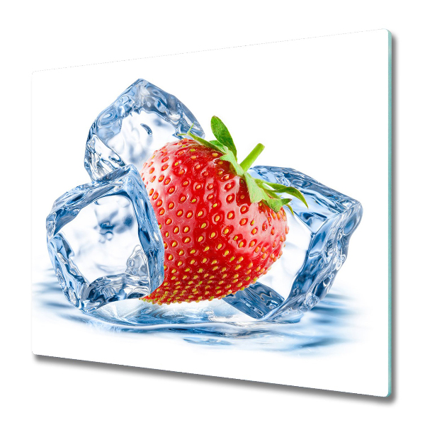 Protège plaque à induction Fraise avec glace