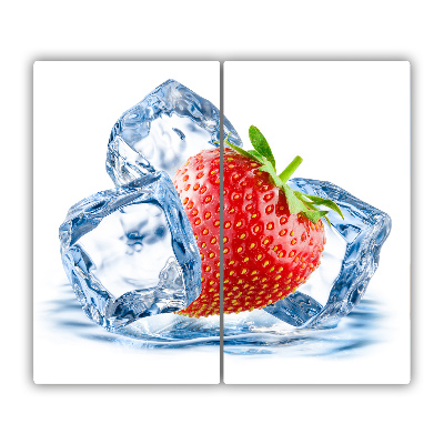 Protège plaque à induction Fraise avec glace