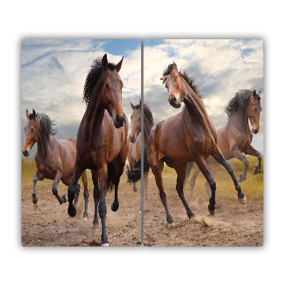 Protège plaque à induction Cinq chevaux