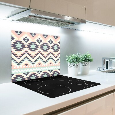 Protège plaque de cuisson Motif ethnique