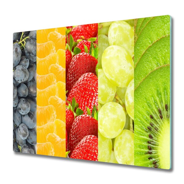 Protège plaque de cuisson Fruits colorés