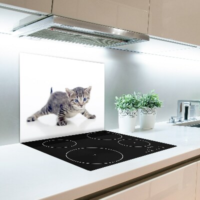 Protège plaque de cuisson Petit chat