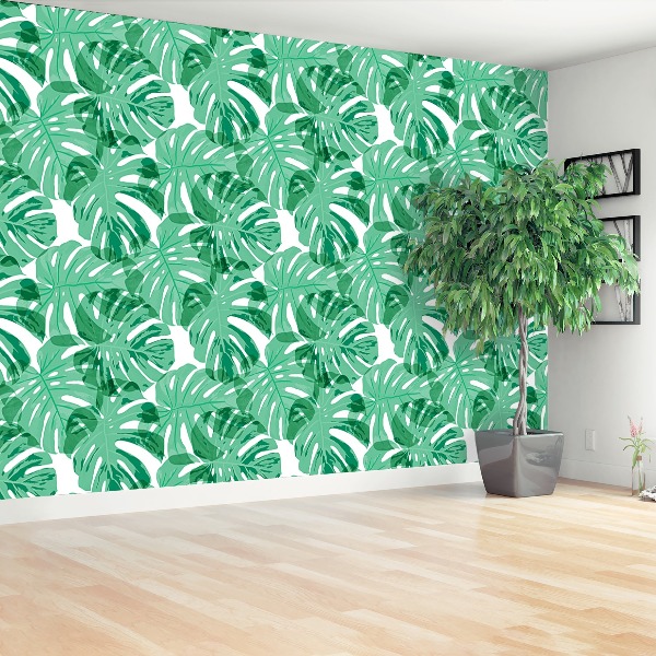 Papier peint decoratif Motif tropical