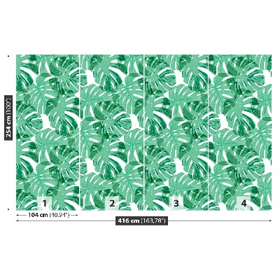 Papier peint decoratif Motif tropical