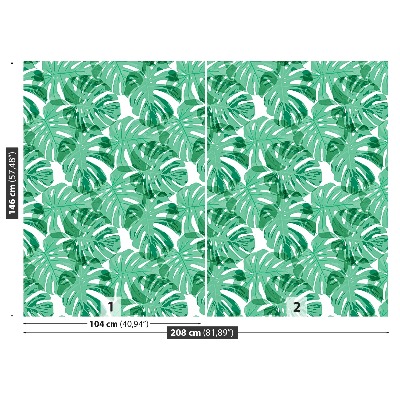 Papier peint decoratif Motif tropical