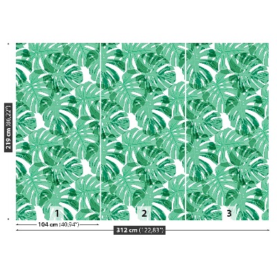 Papier peint decoratif Motif tropical