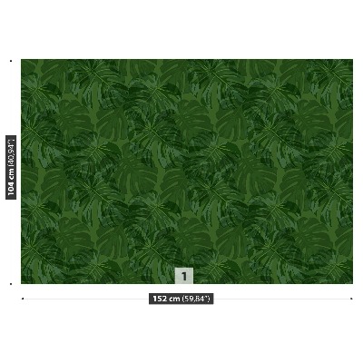 Papier peint decoratif Plantes tropicales