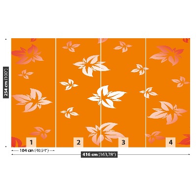 Papier peint decoratif Fleuri motif