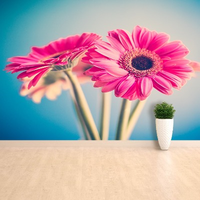 Papier peint photo Fleurs roses