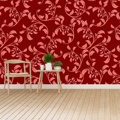 Papier peint decoratif Baroque floral