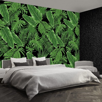 Papier peint decoratif Nuit jungle