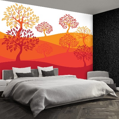 Papier peint decoratif Des arbres