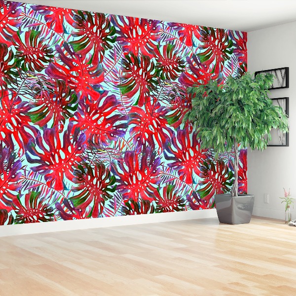 Papier peint mural Faux philodendron