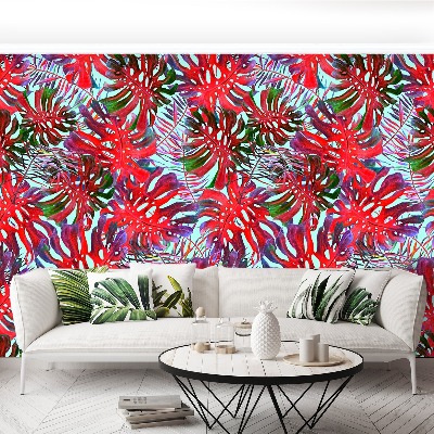 Papier peint mural Faux philodendron