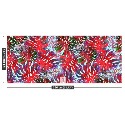 Papier peint mural Faux philodendron