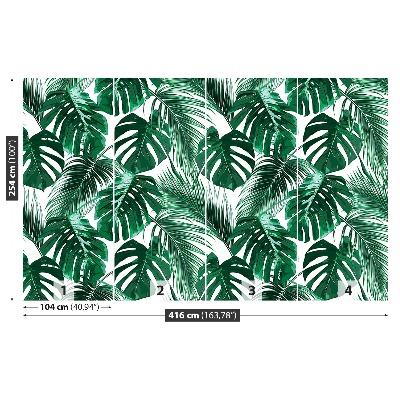 Papier peint mural Faux philodendron