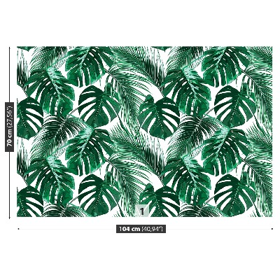 Papier peint mural Faux philodendron