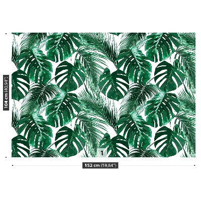 Papier peint mural Faux philodendron