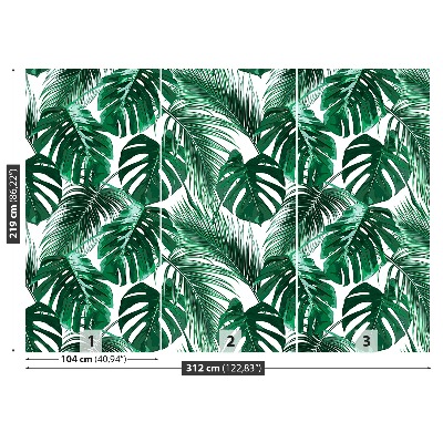 Papier peint mural Faux philodendron