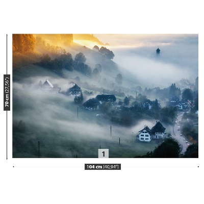Papier peint Village historique