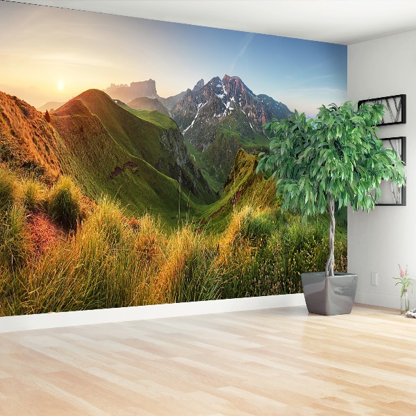 Papier peint Montagnes dolomites