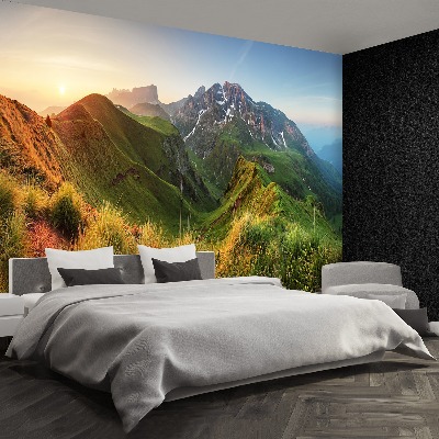 Papier peint Montagnes dolomites