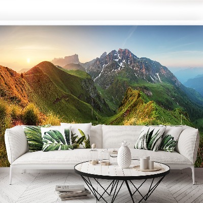 Papier peint Montagnes dolomites
