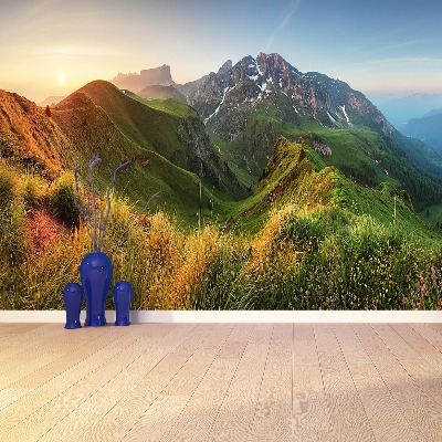 Papier peint Montagnes dolomites