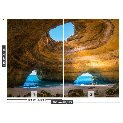Papier peint Portugal cave