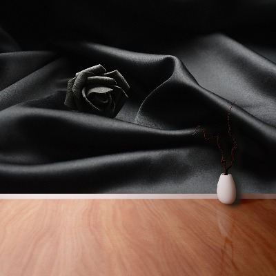 Papier peint decoratif Rose noire
