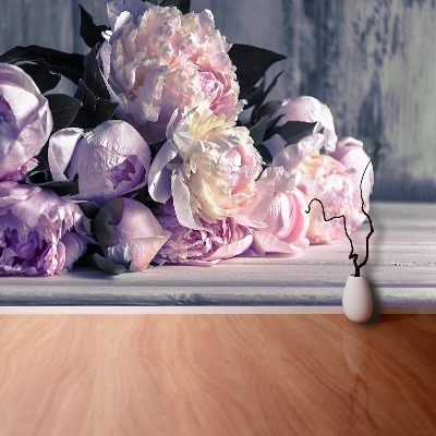 Papier peint decoratif Bouquet de pivoines