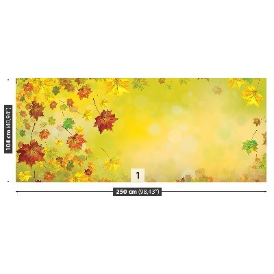 Papier peint decoratif Feuilles d'automne