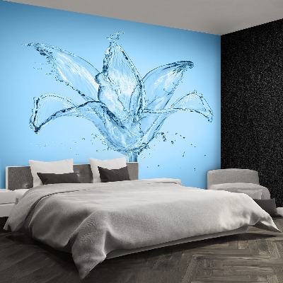 Papier peint decoratif Fleur d'eau