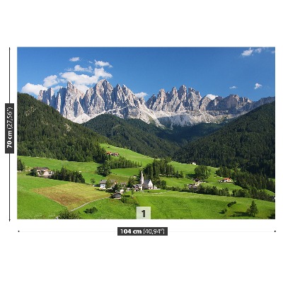 Papier peint photo Dolomites italiennes