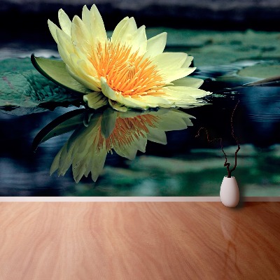Papier peint decoratif Fleur de lotus