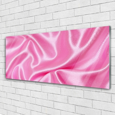 Tableaux sur verre acrylique Cachemire art rose