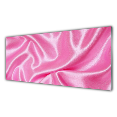Tableaux sur verre acrylique Cachemire art rose