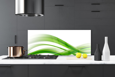 Crédence de cuisine en verre Art abstrait art vert