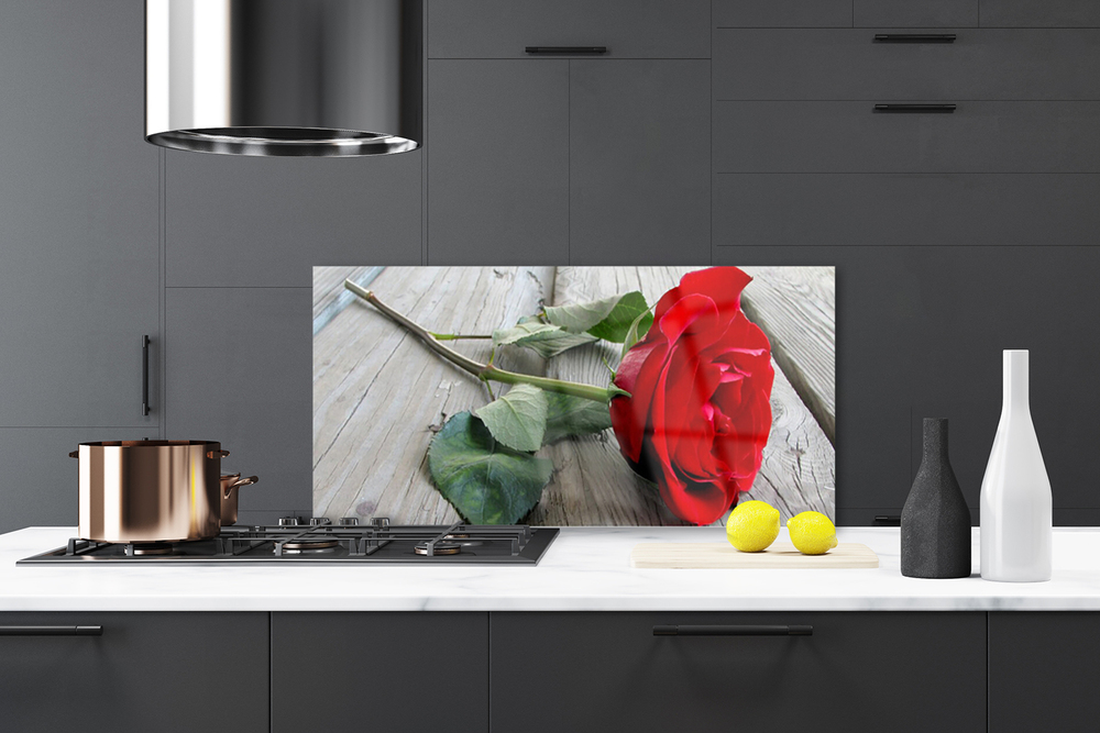 Panneau Mural Cuisine Sur Verre Tulup - 100x50cm - Motif Coquillages Sur Bois