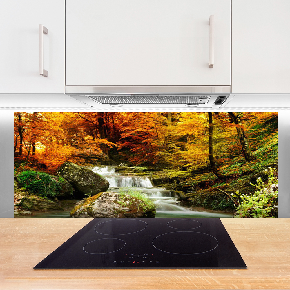 CRÉDENCE DE CUISINE en verre noir brillant 70x55cm, verre securit trempé 6mm,... EUR 37,73 - FR