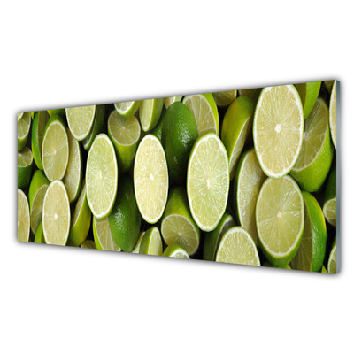 Panneaux de cuisine en verre Citron vert lime cuisine vert