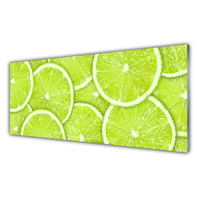 Panneaux de cuisine en verre Citron vert lime cuisine vert